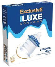 Презерватив Luxe exclusive Седьмое небо с шариками и усиками 1 шт