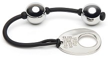 Металлические вагинальные шарики '50 оттенков серого' Inner Goddess Mini 85 г