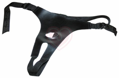 Страпон с 3 реалистичными сменными насадками Strap on! телесный фото 3