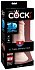 Фаллоимитатор на присоске King Cock Triple Density 15 см телесный фото 2
