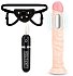 Страпон с вибрацией Lux Fetish Realistic Vibrating Dildo 21 см фото 6