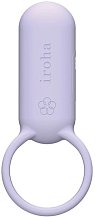 Эрекционное кольцо с клиторальной стимуляцией Iroha SVR Very Peri сиреневое