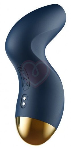 Вакуумный клиторальный стимулятор Svakom Pulse Pure синий фото 2