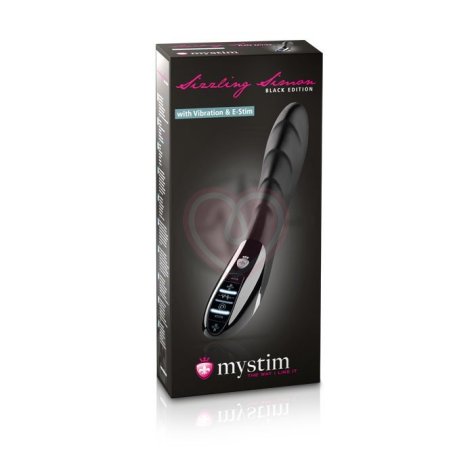 Вибратор с электростимуляцией Mystim Sizzling Simon Black Edition фото 3