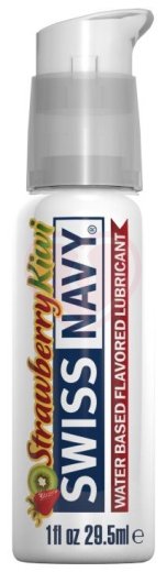Съедобный лубрикант Swiss Navy Strawberry Kiwi со вкусом Клубники и Киви 29,5 мл фото 1