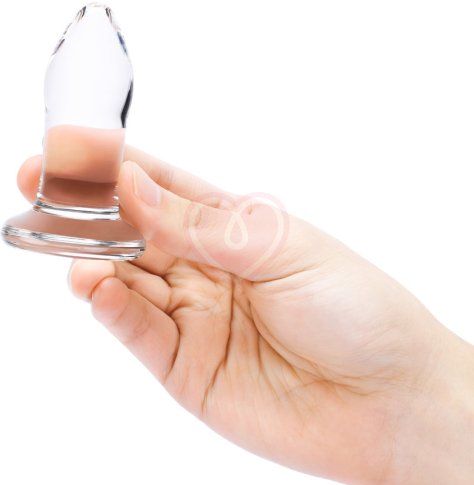 Набор прозрачных стеклянных анальных пробок b-Vibe Anal Dilators Set фото 3
