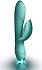 Вибратор с клиторальным стимулятором Every Girl Rabbit Vibrator бирюзовый фото 2