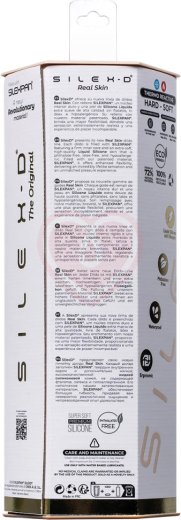 Реалистичный фаллоимитатор на присоске Silexd Model 1 Real Skin телесный 18 см фото 6