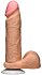Реалистичный фаллоимитатор с присоской и Vac-U-Lock Ultra Realistic Cock 18 см телесный фото 1
