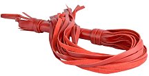 Плётка Sitabella кожаная 60 см красная