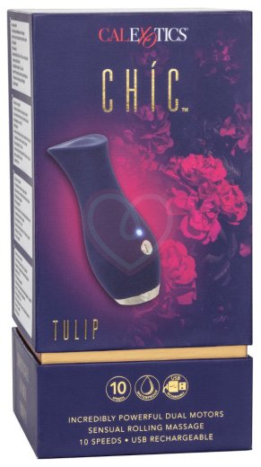 Вибратор Chic Tulip с подвижным шариком для стимуляции клитора фото 5