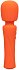 Мини-вибромассажёр Stella Liquid Silicone Mini Massager оранжевый фото 2