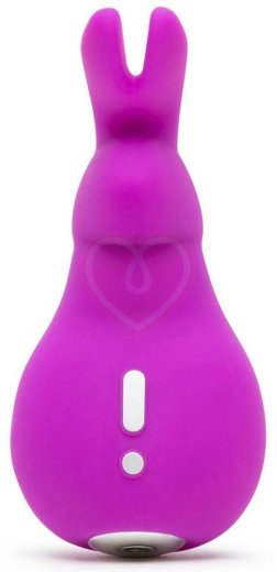 Мини вибратор в виде кролика Happy Rabbit фиолетовый фото 3
