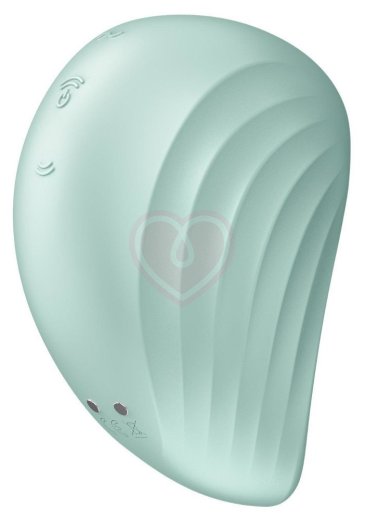 Вакуумный вибростимулятор Satisfyer Pearl Diver мятный фото 4