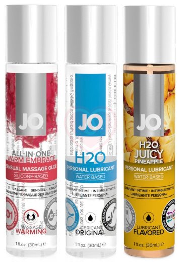 Набор лубрикантов System JO Tri Me Triple Pack Classics фото 1