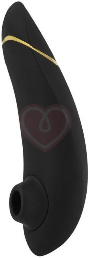 Бесконтактный клиторальный стимулятор Womanizer Premium чёрный фото 1