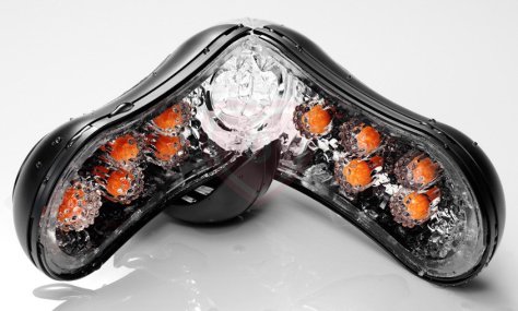 Мастурбатор Tenga Flip Orb Strong Orange Crash чёрный фото 4