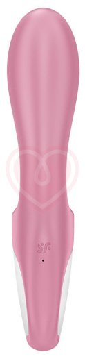 Расширяющийся вибратор с клиторальным стимулятором Satisfyer Air Pump Bunny 2 розовый фото 4