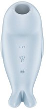Вакуумно-волновой вибростимулятор Satisfyer Seal You Soon голубой