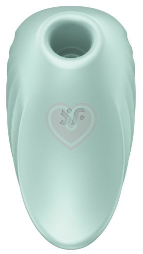 Вакуумный вибростимулятор Satisfyer Pearl Diver мятный фото 5