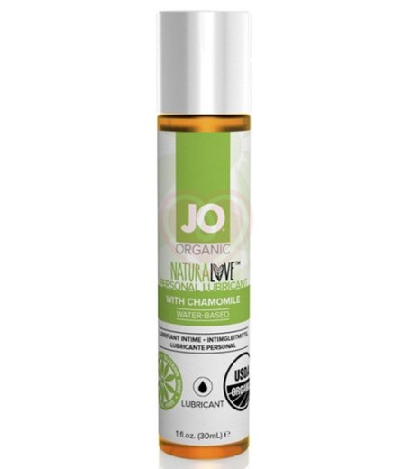 Органический водный лубрикант с экстрактом ромашки System JO Naturalove Organic 30 мл фото 1