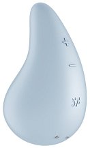 Вибратор для внешней стимуляции Satisfyer Dew Drop голубой