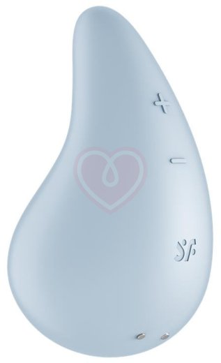 Вибратор для внешней стимуляции Satisfyer Dew Drop голубой фото 1