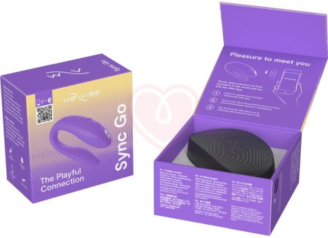 Вибратор для пар We-Vibe Sync Go фиолетовый фото 2