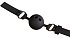 Кляп с шариком Bad Kitty Small 3,5 см чёрный фото 2