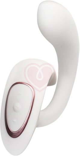 Вибратор для стимуляции зоны G и клитора Satisfyer G for Goddess 1 белый фото 1