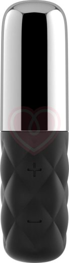 Мини-вибратор Satisfyer Mini Sparkling Darling чёрно-серебристый фото 1