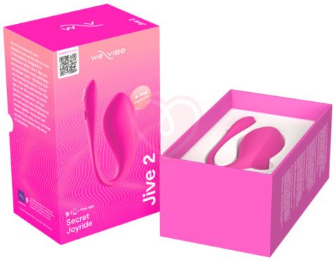 Вибратор We-Vibe Jive 2 с дистанционным управлением розовый фото 7