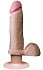 Реалистичный вибратор на присоске Realistic Cocks Ultraskyn 16 см телесный фото 1