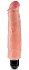 Вибратор King Cock Vibrating Stiffy 18 см телесный фото 1