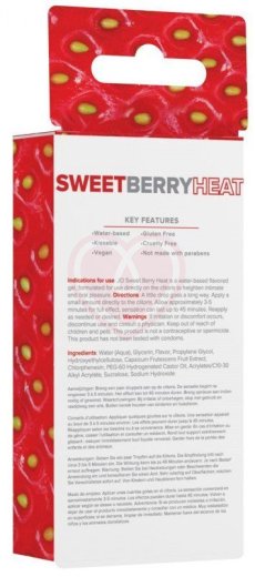 Возбуждающий гель для клитора System JO Sweet Berry Heat клубничный 10 мл фото 3