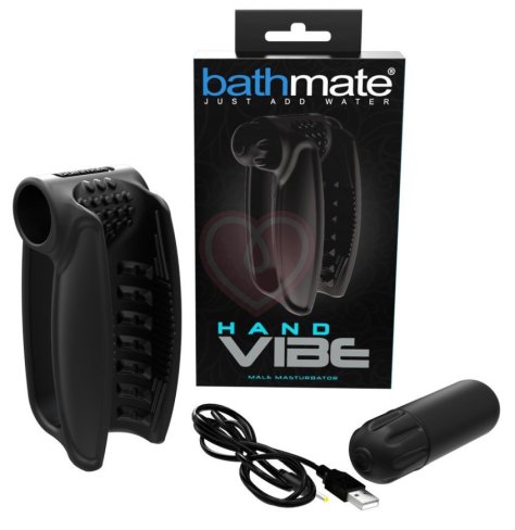 Открытый мастурбатор с вибрацией Bathmate Hand Vibe фото 4