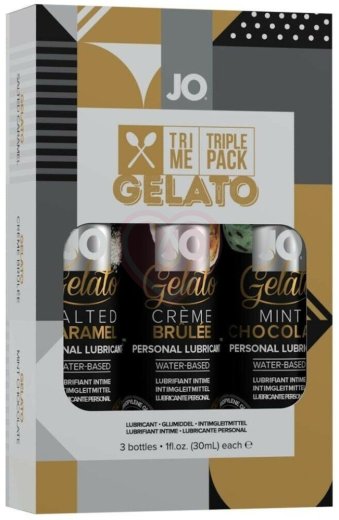 Набор вкусовых лубрикантов System JO Tri Me Triple Pack Gelato фото 2