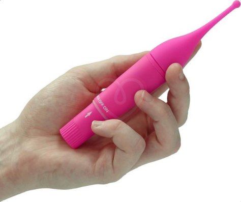 Вибратор для точечной стимуляции Clitoral Tickler розовый фото 2