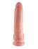 Фаллоимитатор на присоске с мошонкой King Cock with Balls 23 см телесный фото 5