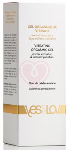 Возбуждающий гель с эффектом вибрации YESforLOV Vibrating Orgasmic 20 мл фото 4