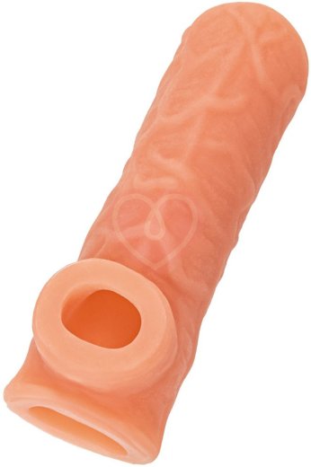 Реалистичная насадка с открытой головкой Kokos Nude Sleeve NS001-L фото 4