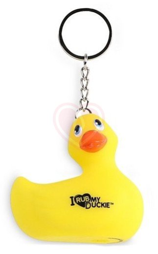 Брелок-уточка I Rub My Duckie жёлтый фото 2