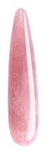 Фаллоимитатор из натурального камня Le Wand Crystal Wand розовый кварц