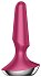 Анальная вибропробка Satisfyer Plug Ilicious 2 с приложением розовая фото 5