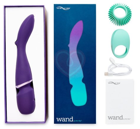 Массажёр We-Vibe Wand фиолетовый фото 6