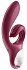 Вибратор с клиторальным стимулятором Satisfyer Love Me бордовый фото 4