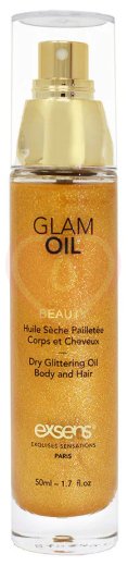 Сухое масло с блеском Exsens Glam Oil для волос и тела 50 мл фото 1