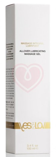 Лубрикант на силиконовой основе YESforLOV Allover Lubricating Massage Gel 100 мл фото 2