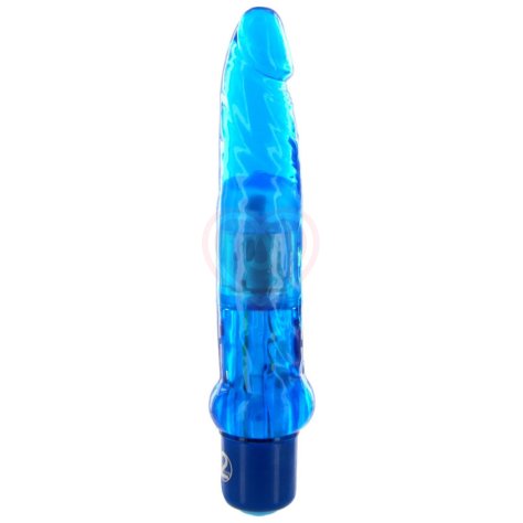 Вибратор анальный Jelly Anal синий фото 1