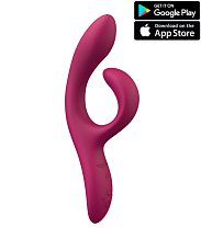 Вибратор для стимуляции зоны G и клитора We-Vibe Nova 2 малиновый
